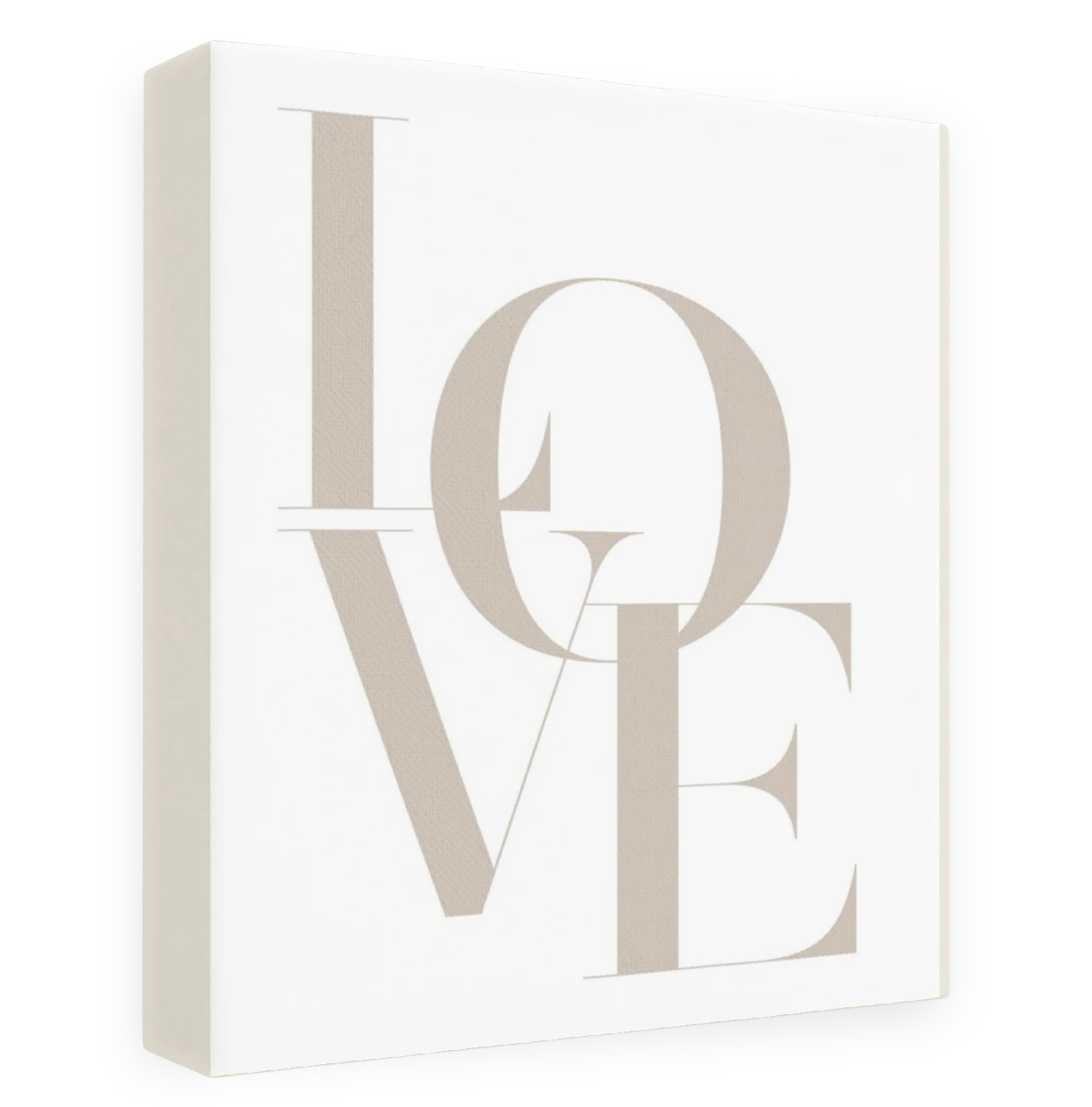 Stretched canvas print with custom artwork